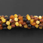 BALTIC AMBER ADULT NECKLACES LOT OF 10pcs - BAROQUE. XB54MM