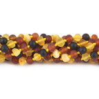 BALTIC AMBER ADULT NECKLACES LOT OF 10pcs - BAROQUE. XB54M1M