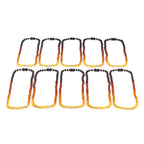 Baltic Amber Adult Necklace Baroque Rainbow Matte Finish – Wholesale Lot of 10pcs - 45cm / 17.7in – XB54R2M