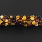 BALTIC AMBER ADULT NECKLACES LOT OF 10pcs - OLIVE. XO54M2