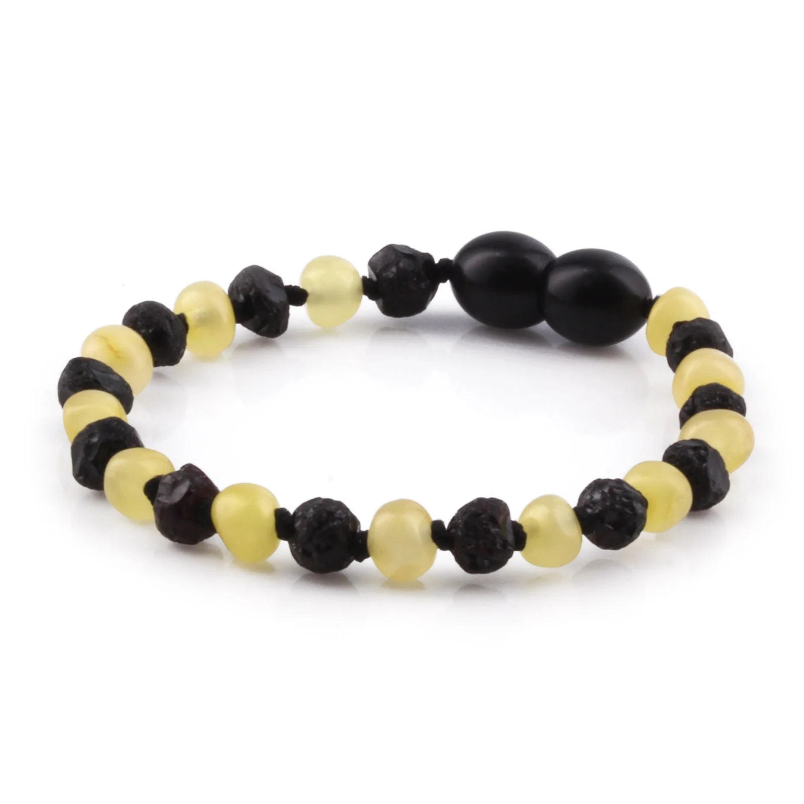 BALTIC AMBER BABY TEETHING BRACELETS LOT OF 10pcs - BAROQUE. CE168