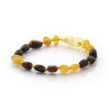 BALTIC AMBER BABY TEETHING BRACELETS LOT OF 10pcs - OLIVE. BE138