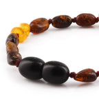 BALTIC AMBER BABY TEETHING BRACELETS LOT OF 10pcs - Olive. CE81