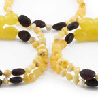 BALTIC AMBER BABY TEETHING BRACELETS LOT OF 10pcs - BAROQUE. CE150