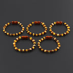 BALTIC AMBER BABY TEETHING BRACELETS LOT OF 10pcs - ROUNDEL. LE532