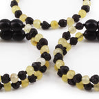 BALTIC AMBER BABY TEETHING BRACELETS LOT OF 10pcs - BAROQUE. CE168