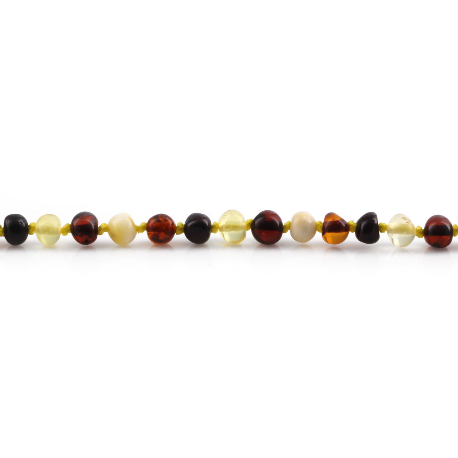 BALTIC AMBER BABY TEETHING BRACELETS LOT OF 10pcs - BAROQUE. XB54M1C