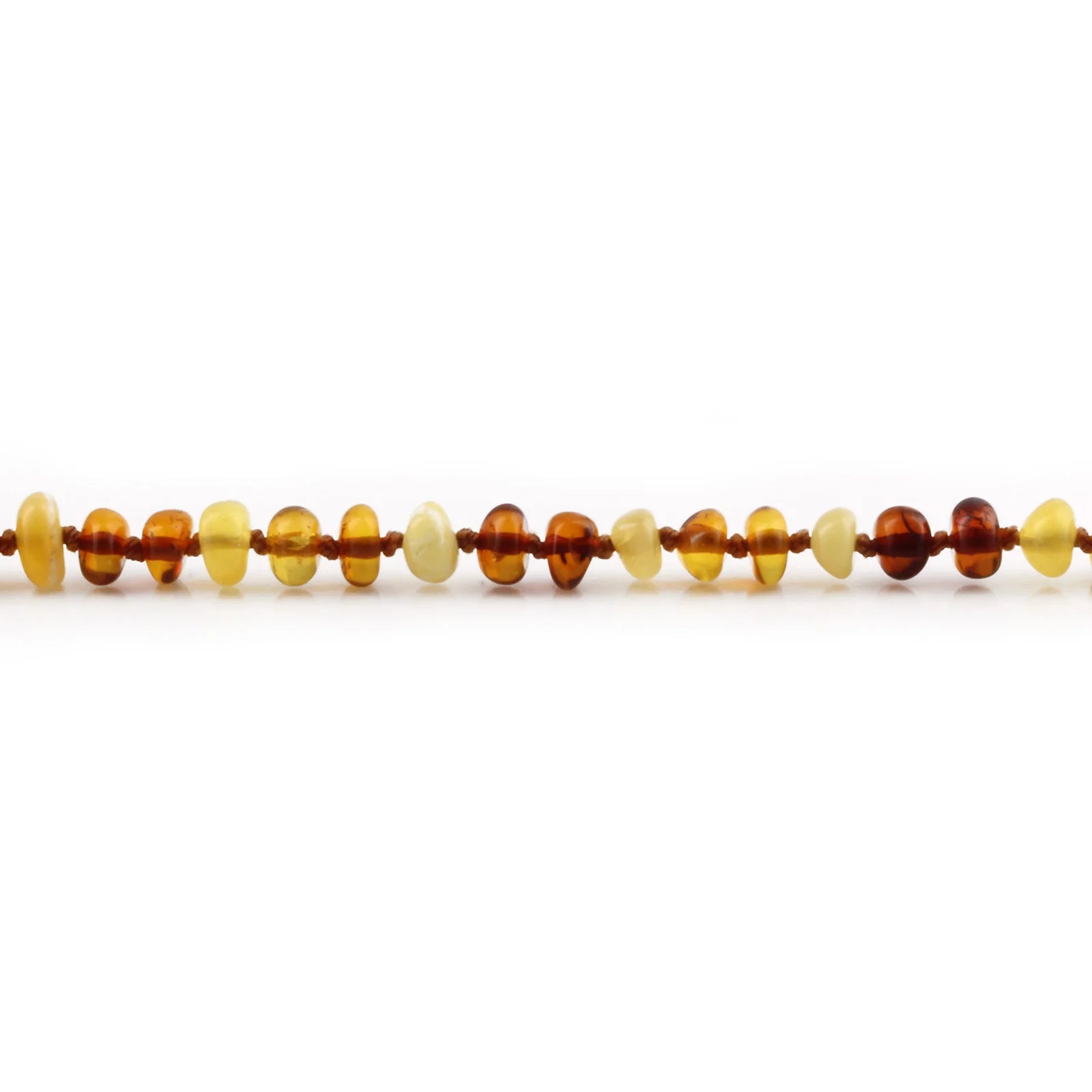 BALTIC AMBER BABY TEETHING BRACELETS LOT OF 10pcs - ROUNDEL. LE532