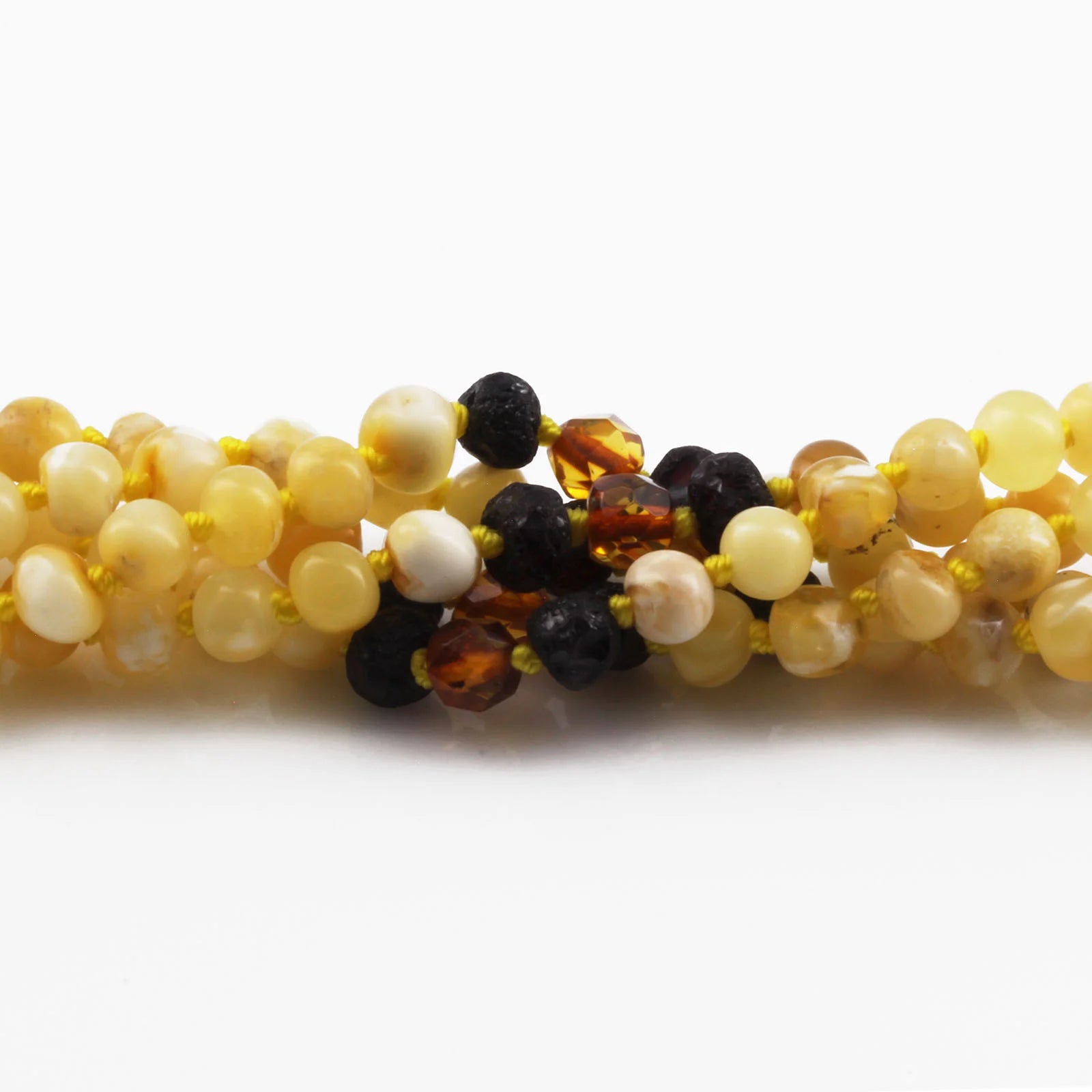 BALTIC AMBER BABY TEETHING NECKLACES LOT OF 10pcs - BAROQUE. BE221