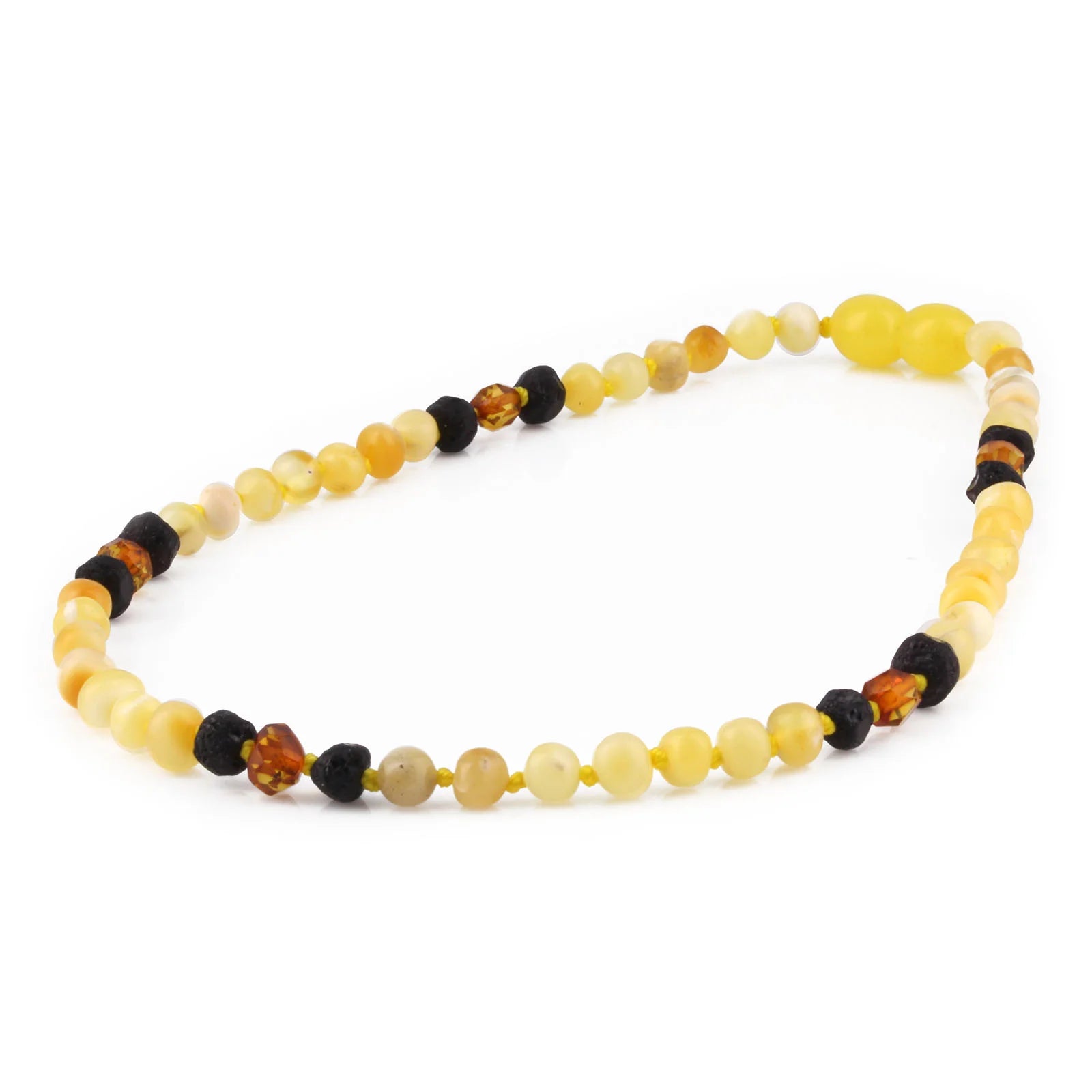 BALTIC AMBER BABY TEETHING NECKLACES LOT OF 10pcs - BAROQUE. BE221