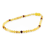 BALTIC AMBER BABY TEETHING NECKLACES LOT OF 10pcs - BAROQUE. XLE8