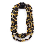 Baltic Amber Baby Teething Necklace Baroque Multicolor Glossy Finish - Wholesale Lot of 10pcs - 32cm / 12.6in - CE164