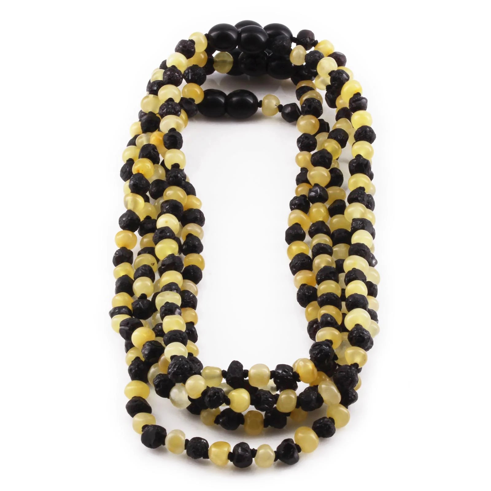 BALTIC AMBER BABY TEETHING NECKLACES LOT OF 10pcs - BAROQUE. CE168