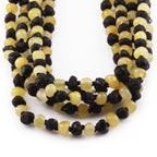 BALTIC AMBER BABY TEETHING NECKLACES LOT OF 10pcs - BAROQUE. CE168