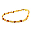 BALTIC AMBER JUNIOR NECKLACES LOT OF 10pcs - ROUNDEL. BJN35