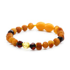 BALTIC AMBER BABY TEETHING BRACELETS LOT OF 10pcs - BAROQUE. LE388