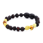 BALTIC AMBER BABY TEETHING BRACELETS LOT OF 10pcs - BAROQUE. LE389