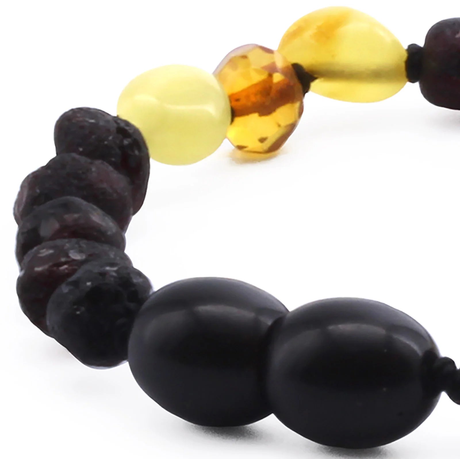 BALTIC AMBER BABY TEETHING BRACELETS LOT OF 10pcs - BAROQUE. LE389