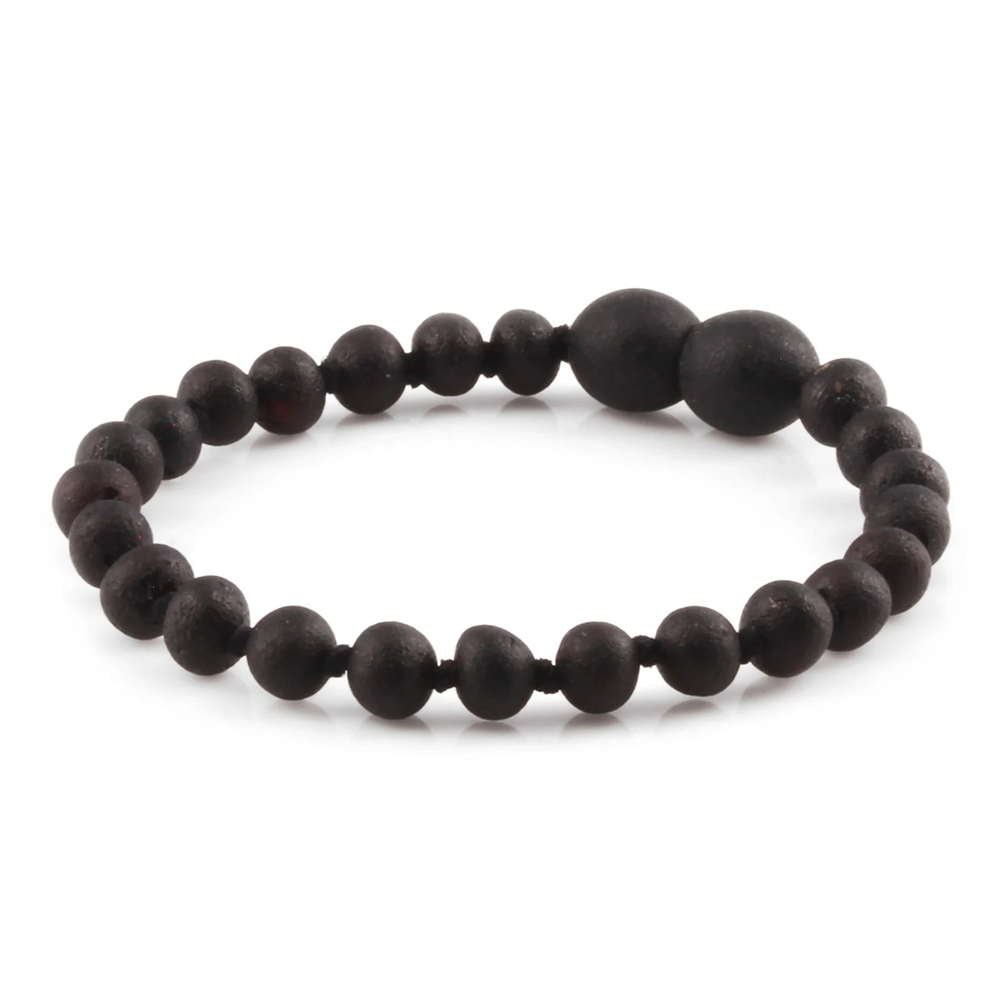 BALTIC AMBER BABY TEETHING BRACELETS LOT OF 10pcs - BAROQUE. XB54BM