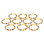 BALTIC AMBER JUNIOR BRACELETS LOT OF 10pcs - BAROQUE. XB54M1M