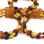 BALTIC AMBER BABY TEETHING BRACELETS LOT OF 10pcs - OLIVE. XO54M