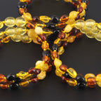 BALTIC AMBER JUNIOR BRACELETS LOT OF 10pcs - OLIVE. XO54M1