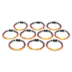 BALTIC AMBER JUNIOR BRACELETS LOT OF 10pcs - OLIVE. XO54R2