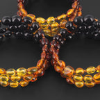 BALTIC AMBER JUNIOR BRACELETS LOT OF 10pcs - OLIVE. XO54R2