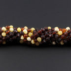 Baltic Amber Baby Teething Necklace Baroque Cognac Rough Finish - Wholesale Lot of 10pcs - 32cm / 12.6in - CE141