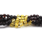 Baltic Amber Baby Teething Necklace Baroque Dark Cognac Rough Finish - Wholesale Lot of 10pcs - 32cm / 12.6in - LE386