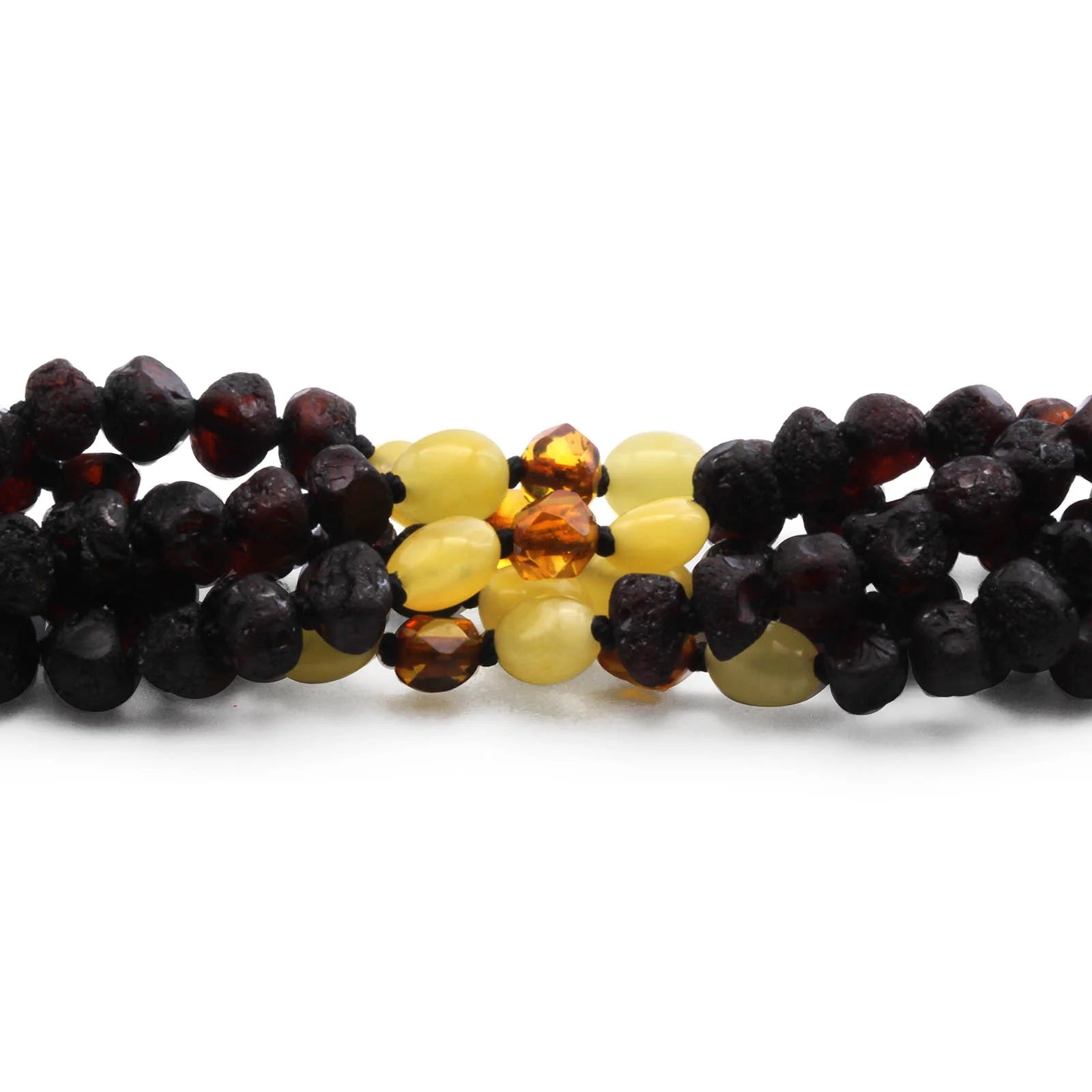 BALTIC AMBER BABY TEETHING BRACELETS LOT OF 10pcs - BAROQUE. LE389