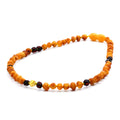 BALTIC AMBER BABY TEETHING NECKLACES LOT OF 10pcs - BAROQUE. LE388
