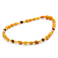 BALTIC AMBER BABY NECKLACES LOT OF 10pcs - OLIVE. BE194