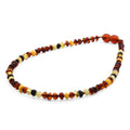 BALTIC AMBER BABY TEETHING NECKLACES LOT OF 10pcs - BAROQUE. LE392