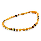 BALTIC AMBER BABY TEETHING NECKLACES LOT OF 10pcs - OLIVE. LE396