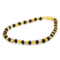 Baltic Amber Baby Teething Necklace Baroque Multicolor Glossy/Rough Finish - Wholesale Lot of 10pcs - 32cm / 12.6in - BE201