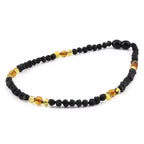 BALTIC AMBER BABY TEETHING NECKLACES LOT OF 10pcs - BAROQUE. BE203