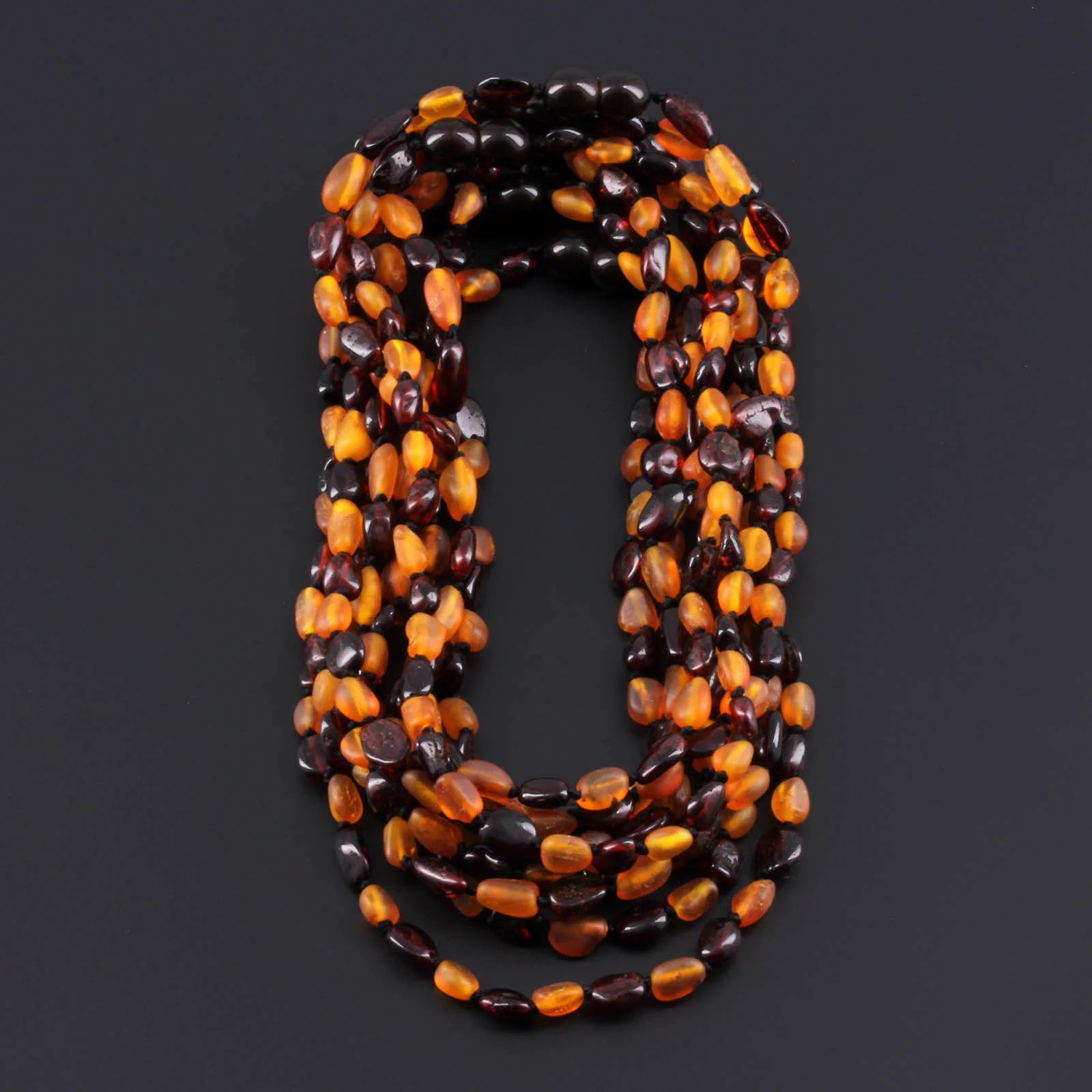 BALTIC AMBER BABY TEETHING NECKLACES Lot of 10pcs - LIMITED EDITION. LE01
