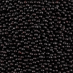 Baltic Amber Loose Beads - Black - Glossy Finish - Baroque 4mm - 100g Pack