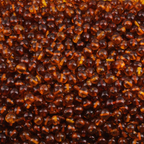 Baltic Amber Loose Beads - Light Cognac - Glossy Finish - Baroque 5-6mm - 100g Pack