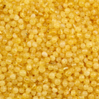 Baltic Amber Loose Beads - Milky Yellow - Glossy Finish - Baroque 5mm - 100g Pack