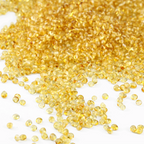 Baltic Amber Loose Beads - Yellow - Glossy Finish - Baroque 4mm - 100g Pack