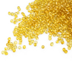 Baltic Amber Loose Beads - Yellow - Glossy Finish - Baroque 5-6mm - 100g Pack