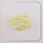 Lot of 50pcs Screw Clasps for Amber and Gemstone Beads Jewelry - Yellow (YL6)