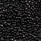 Baltic Amber Loose Beads - Black - Glossy Finish - Side Drill 6mm - 100g Pack